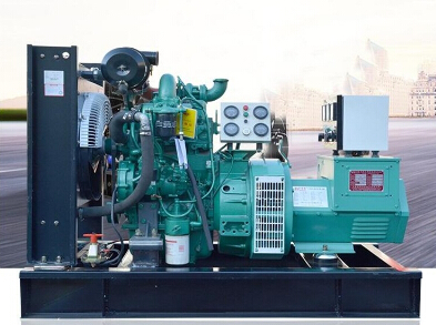 比如全新上柴50kw大型柴油发电机组